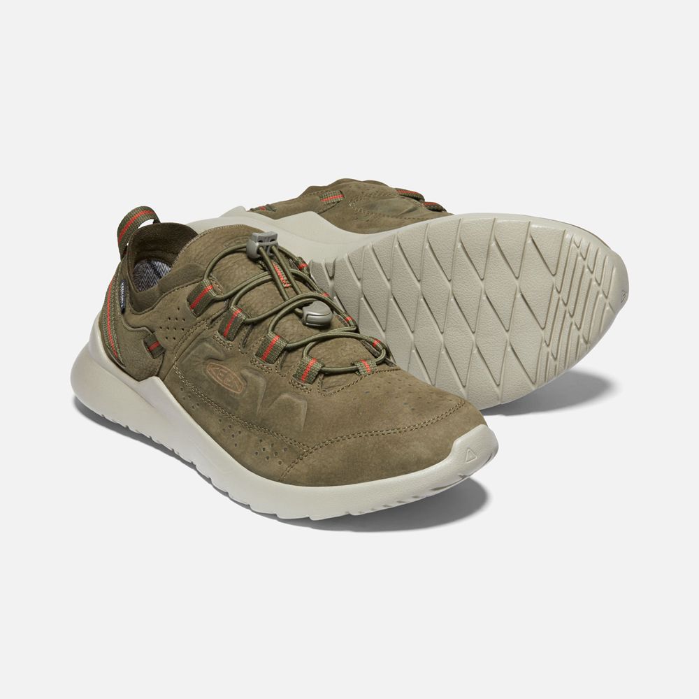 Baskets Keen Homme Vert Olive | Highland Waterproof | GZSUK-9631